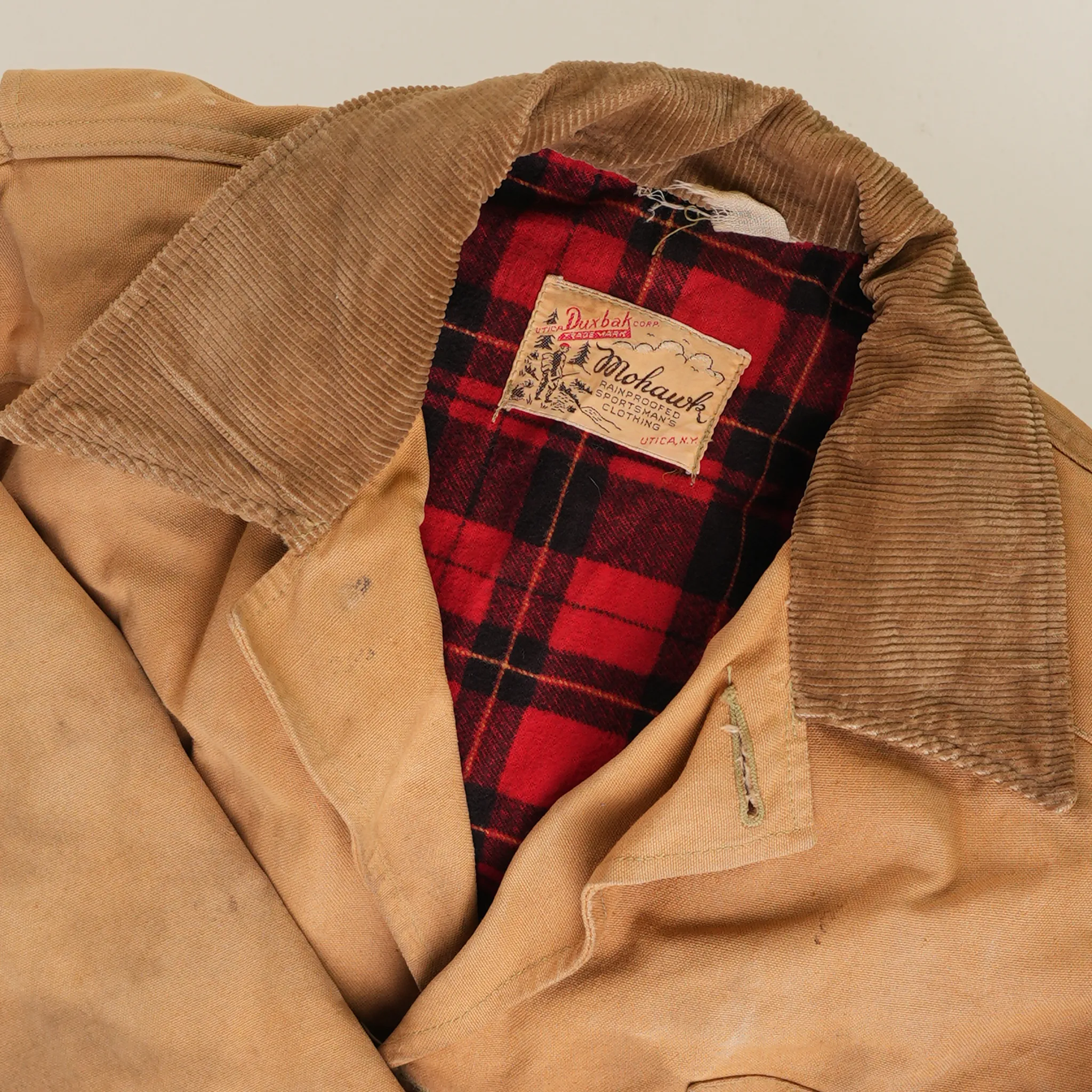 1940s Duxbak Canvas Hunting Jacket