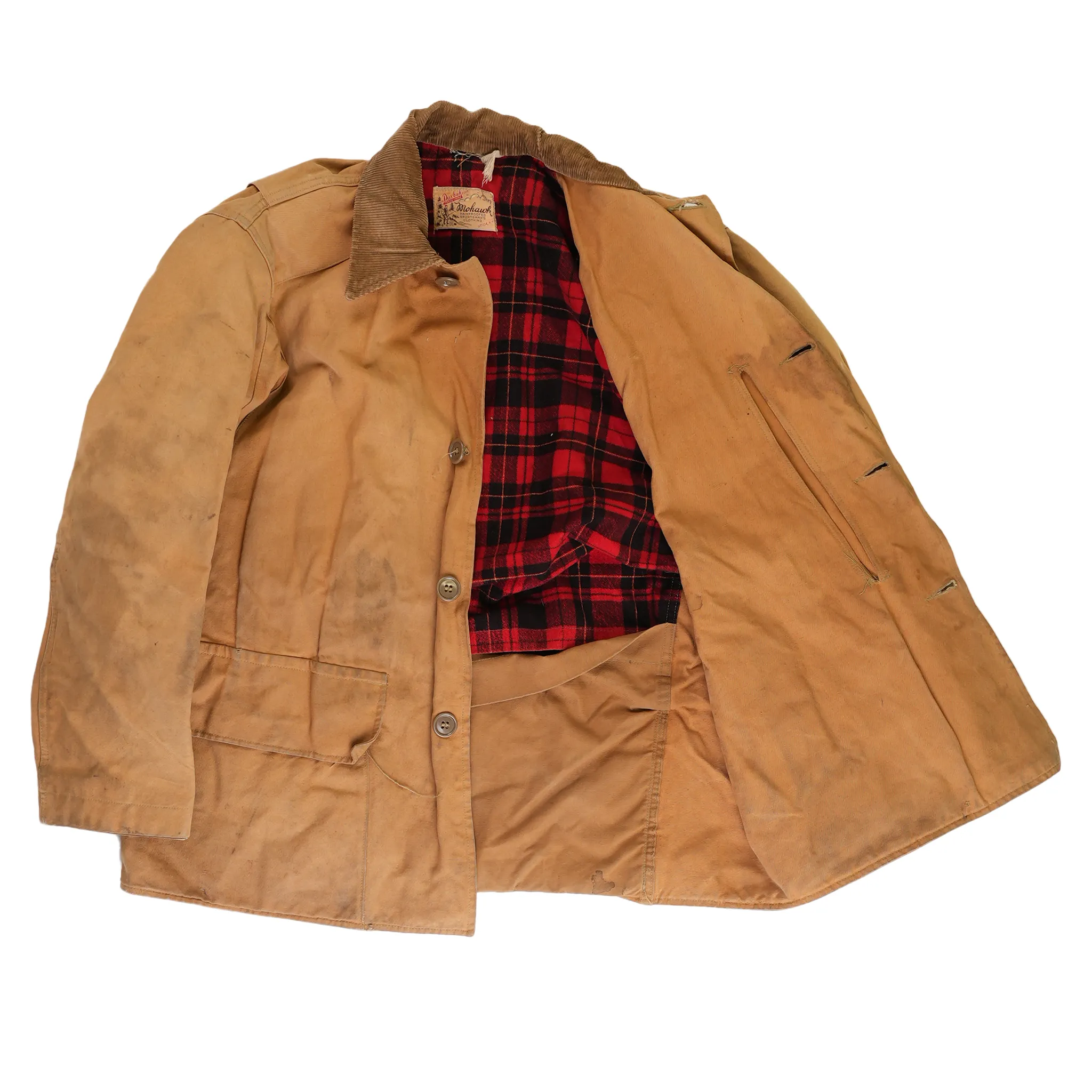 1940s Duxbak Canvas Hunting Jacket