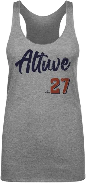 500 LEVEL Jose Altuve Women's Tank Top - Jose Altuve Houston Script