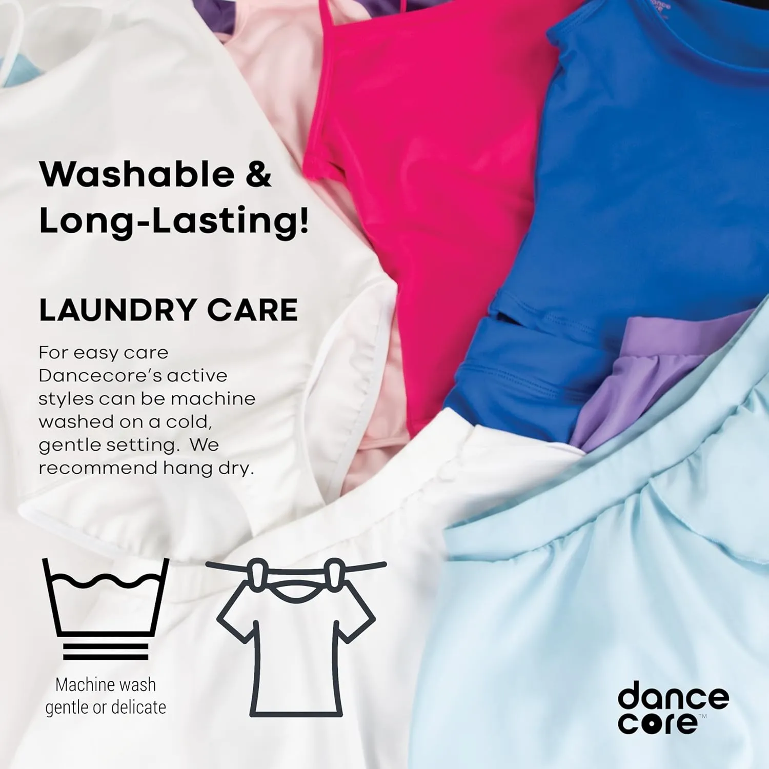 Active Set with camisole top and shorts for Dance, Gymastics, Yoga