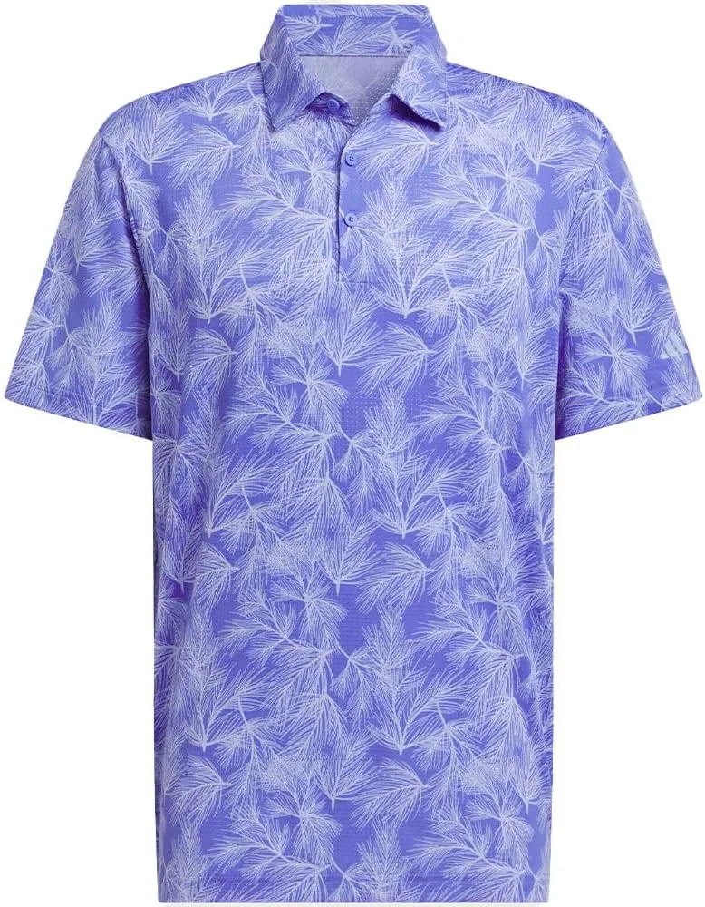 adidas Men's Ultimate365 Mesh Print Polo Shirt