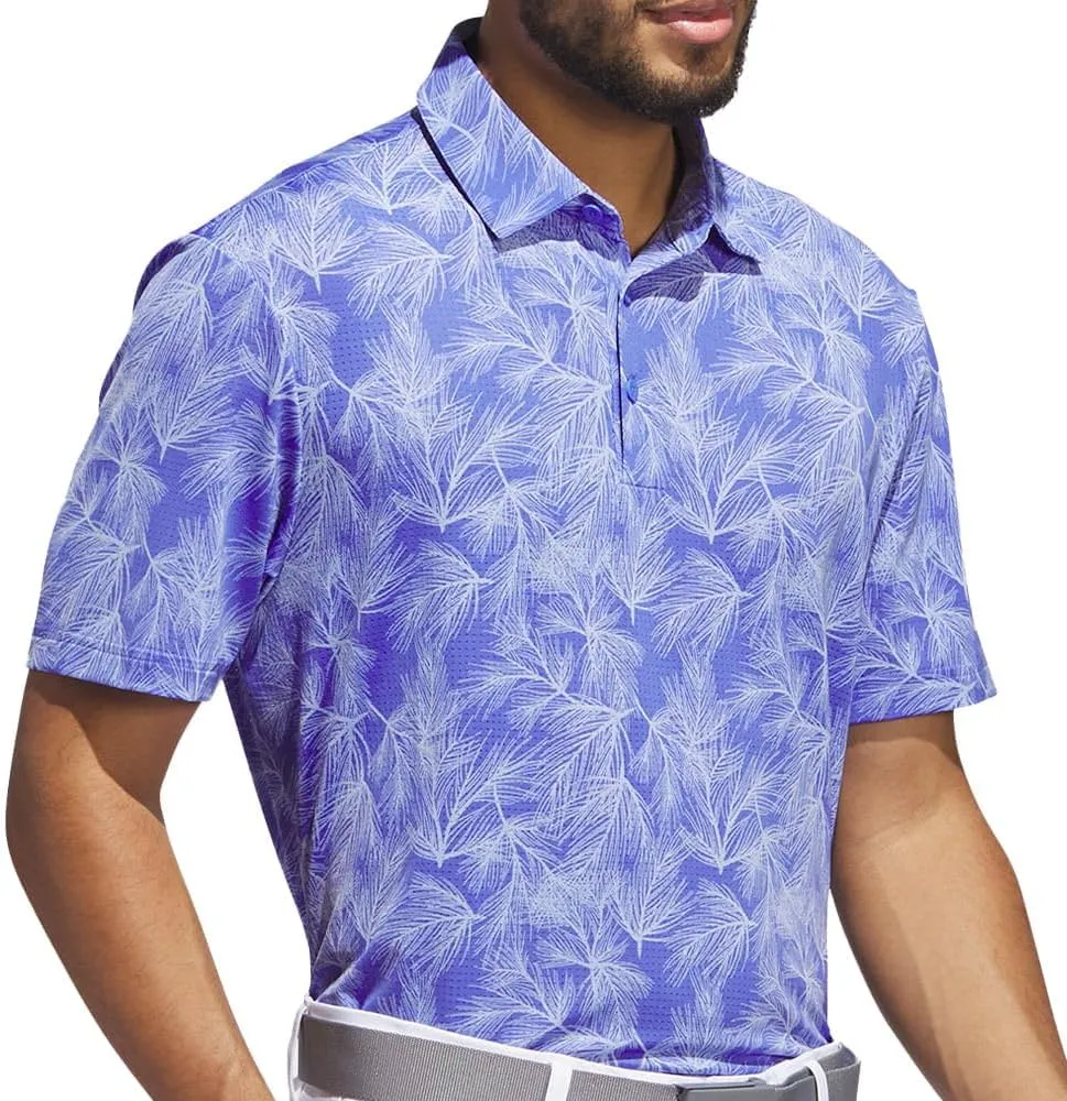 adidas Men's Ultimate365 Mesh Print Polo Shirt