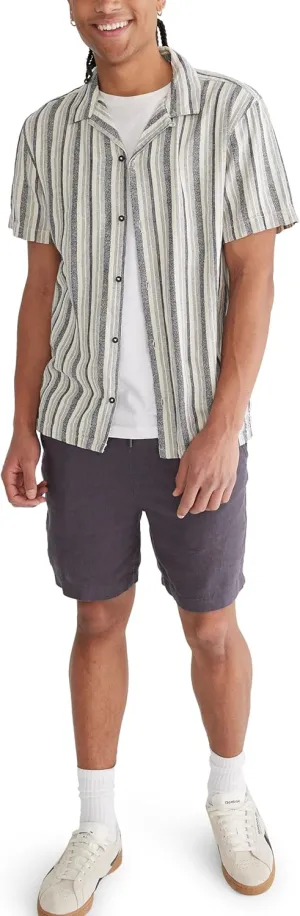 AEROPOSTALE Men's Vertical Stripe Button Up Shirt