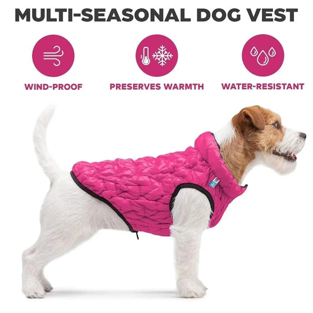 AiryVest Dog Winter Coat UNI   Lightweight Reversible Warm Dog Jacket   Water