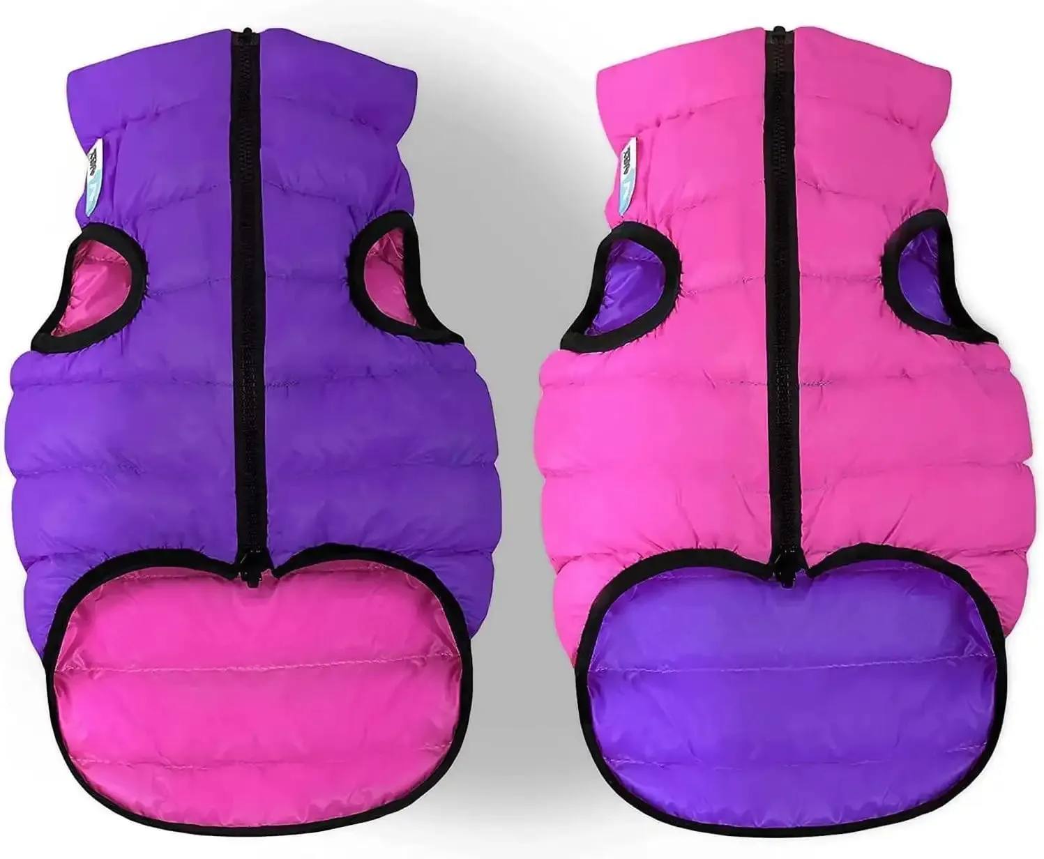 AiryVest Lightweight Reversible Winter Dog Coat Warm Dog Jacket  Water