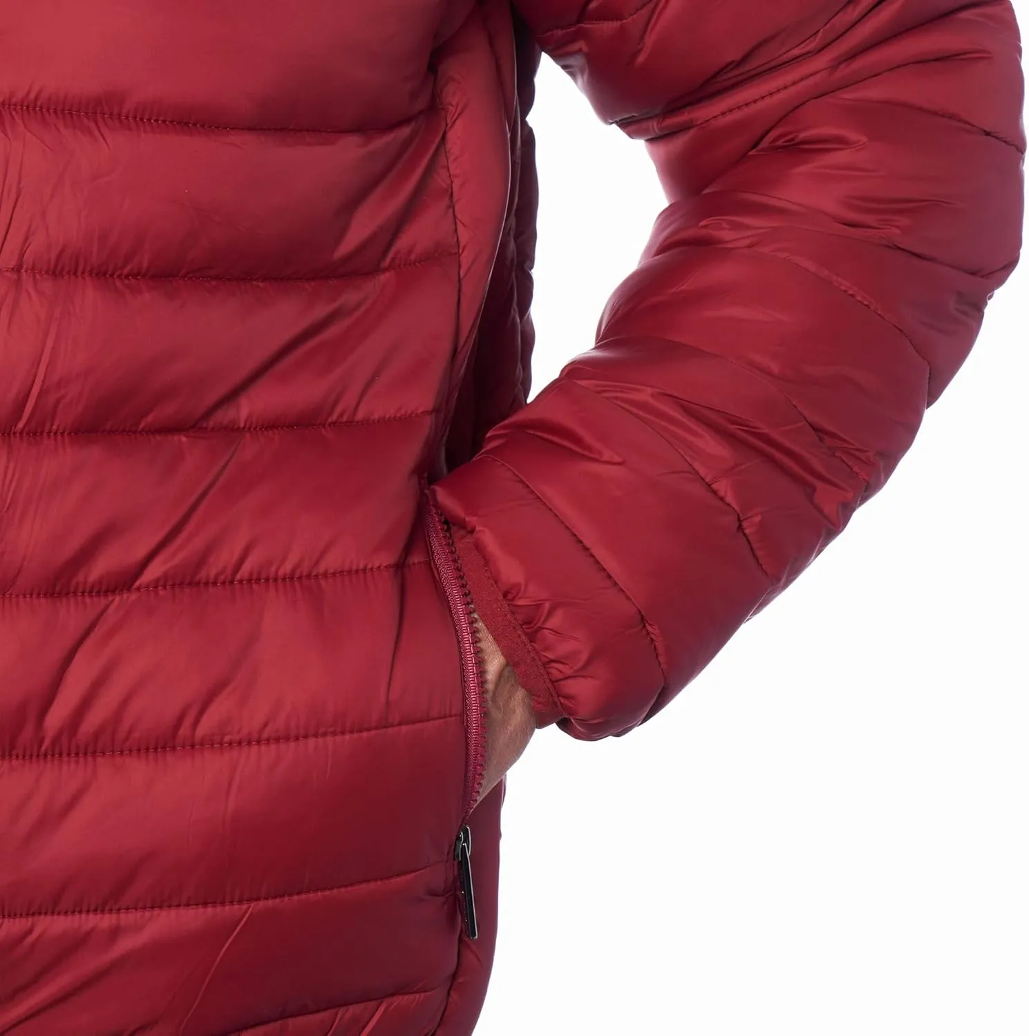 Alpine Swiss Niko Mens Down Alternative Jacket Puffer Coat Packable Warm Insulation & Lightweight