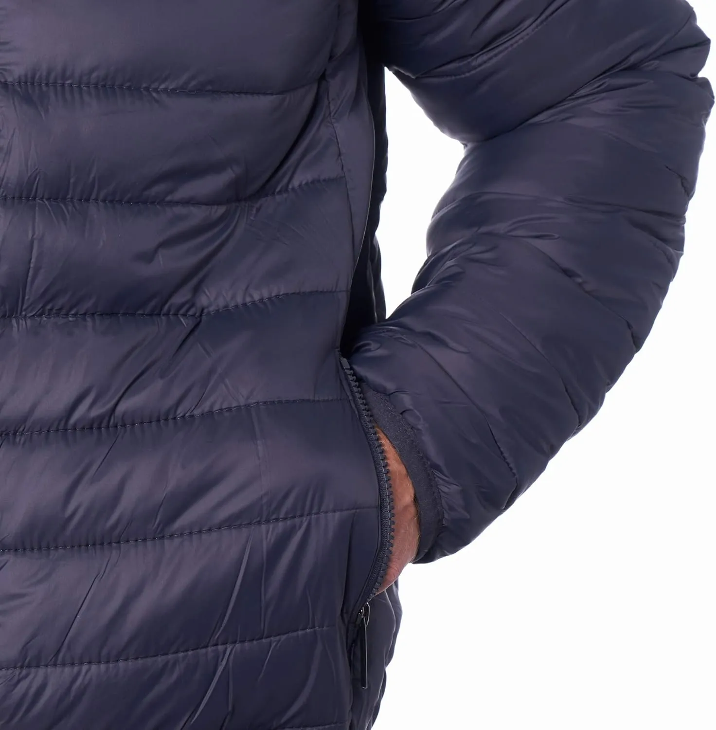 Alpine Swiss Niko Mens Down Alternative Jacket Puffer Coat Packable Warm Insulation & Lightweight