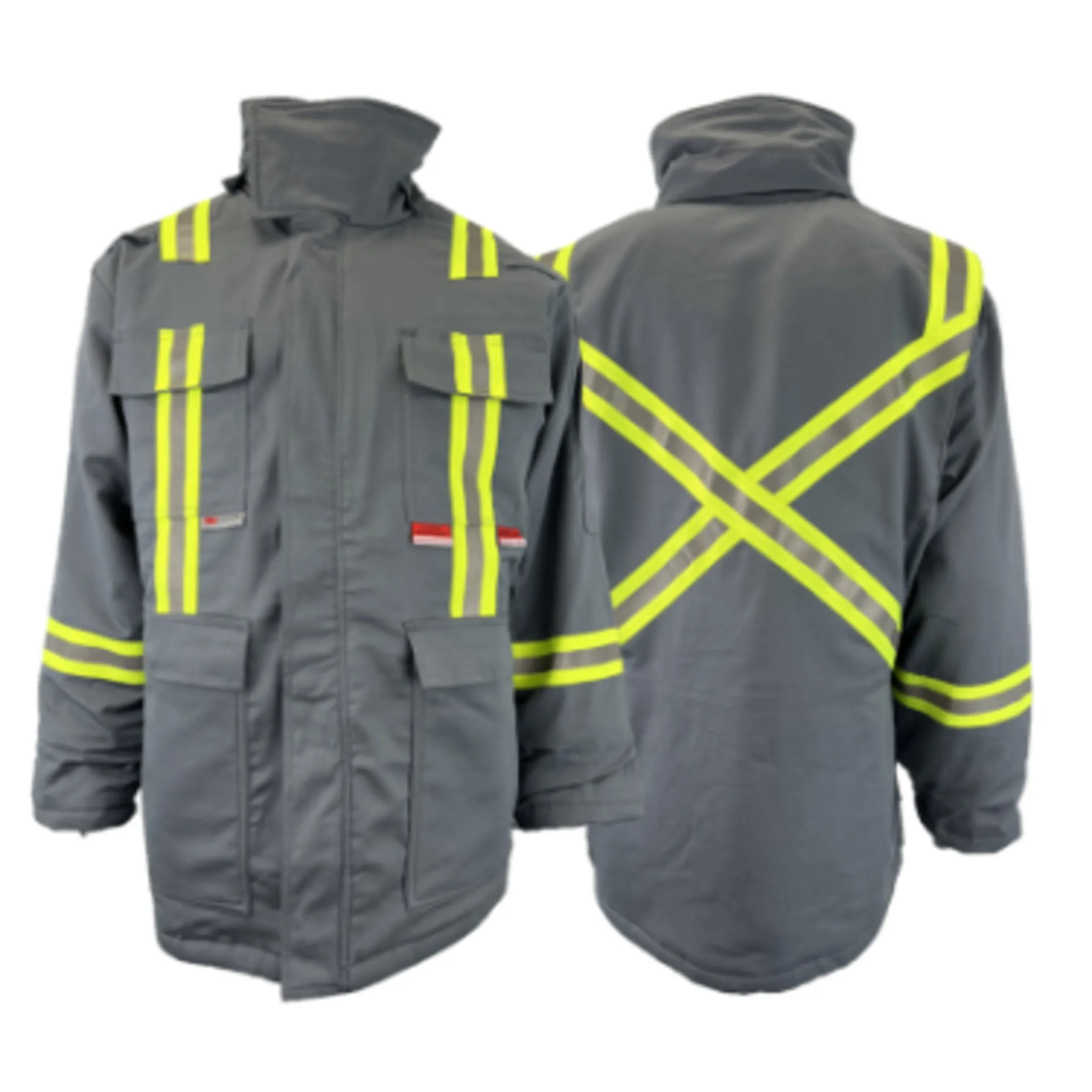 Atlas 2191 Guardian® FR/Arc Flash Insulated Parka - HRC 4, ATPV 41 cal, 8 oz 88% Cotton/12% Nylon Shell, Modacrylic Lining, UL Certified | Sizes XS-7XL