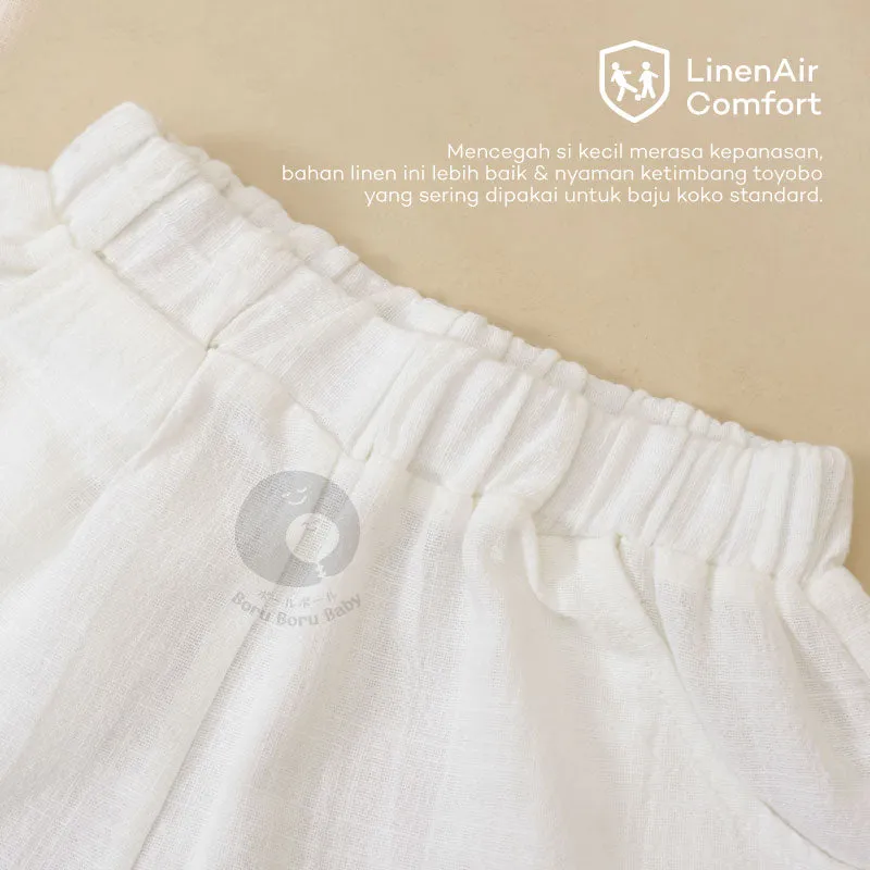 Baby Basic Short Pants - Celana Pendek Bayi Unisex - Celana Linen Bayi