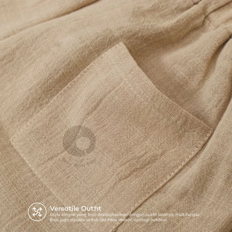 Baby Basic Short Pants - Celana Pendek Bayi Unisex - Celana Linen Bayi