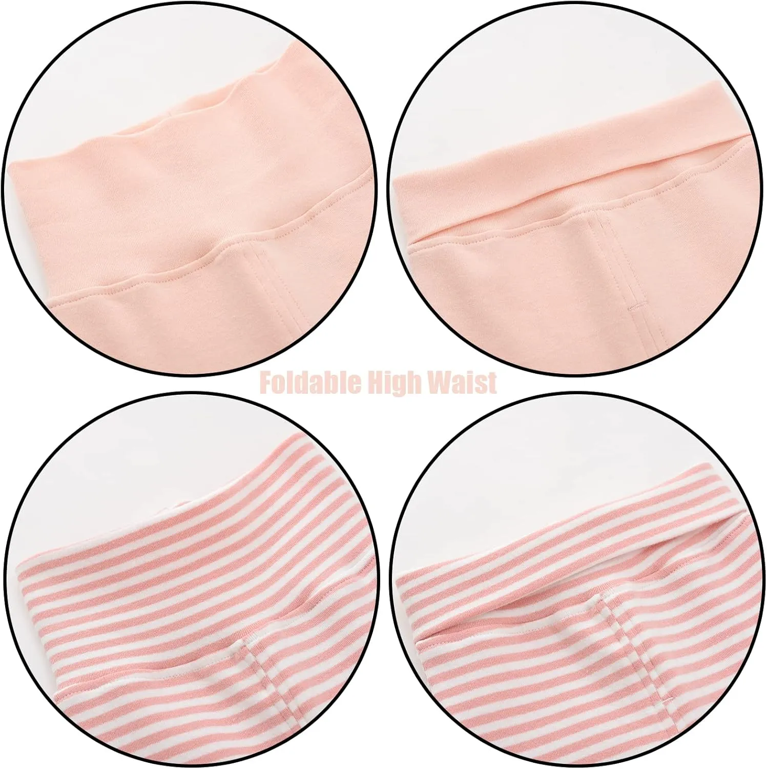 Baby Footed Pants Cotton Newborn Leggings 0-12 Months