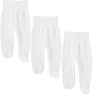Baby Footed Pants Cotton Newborn Leggings 0-12 Months