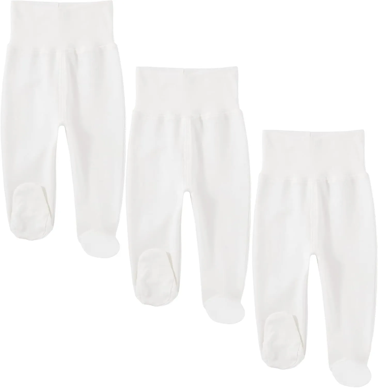 Baby Footed Pants Cotton Newborn Leggings 0-12 Months
