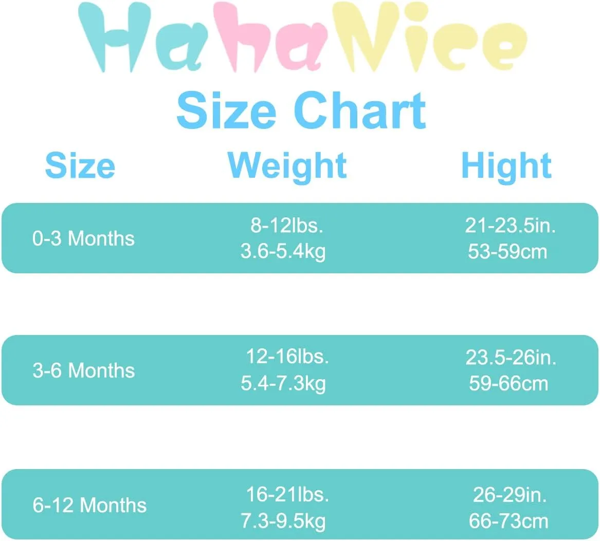 Baby Footed Pants Cotton Newborn Leggings 0-12 Months