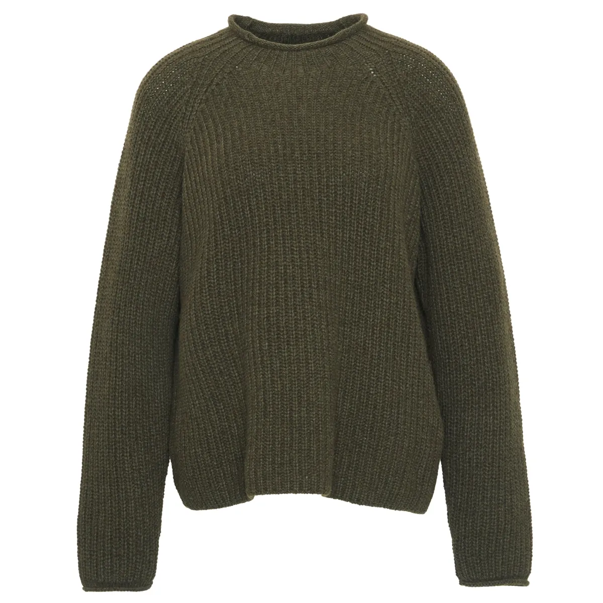 Barbour Willows High-Neck Women's Knit | Olive