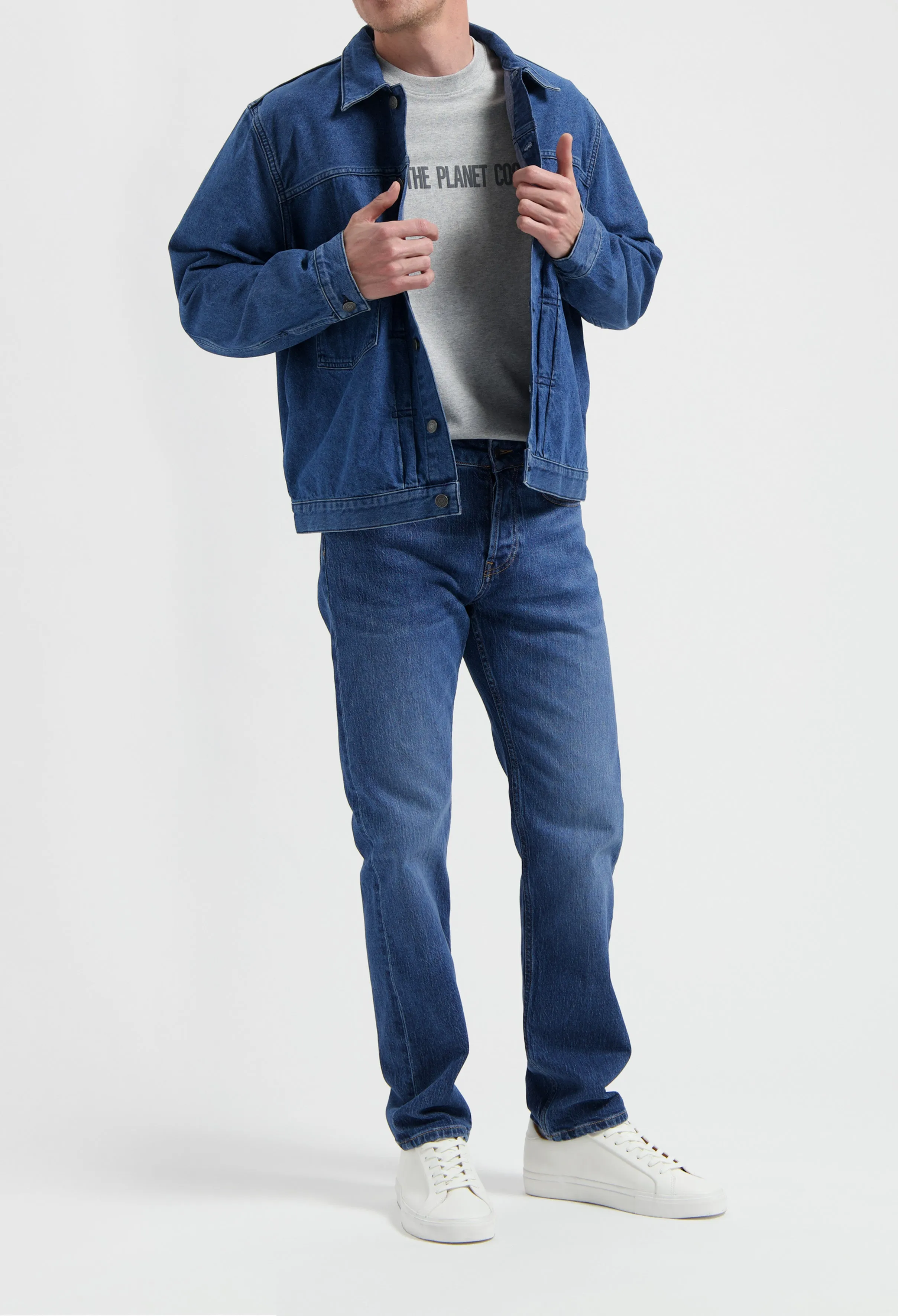 Benny Denim Jacket - Medium Stone