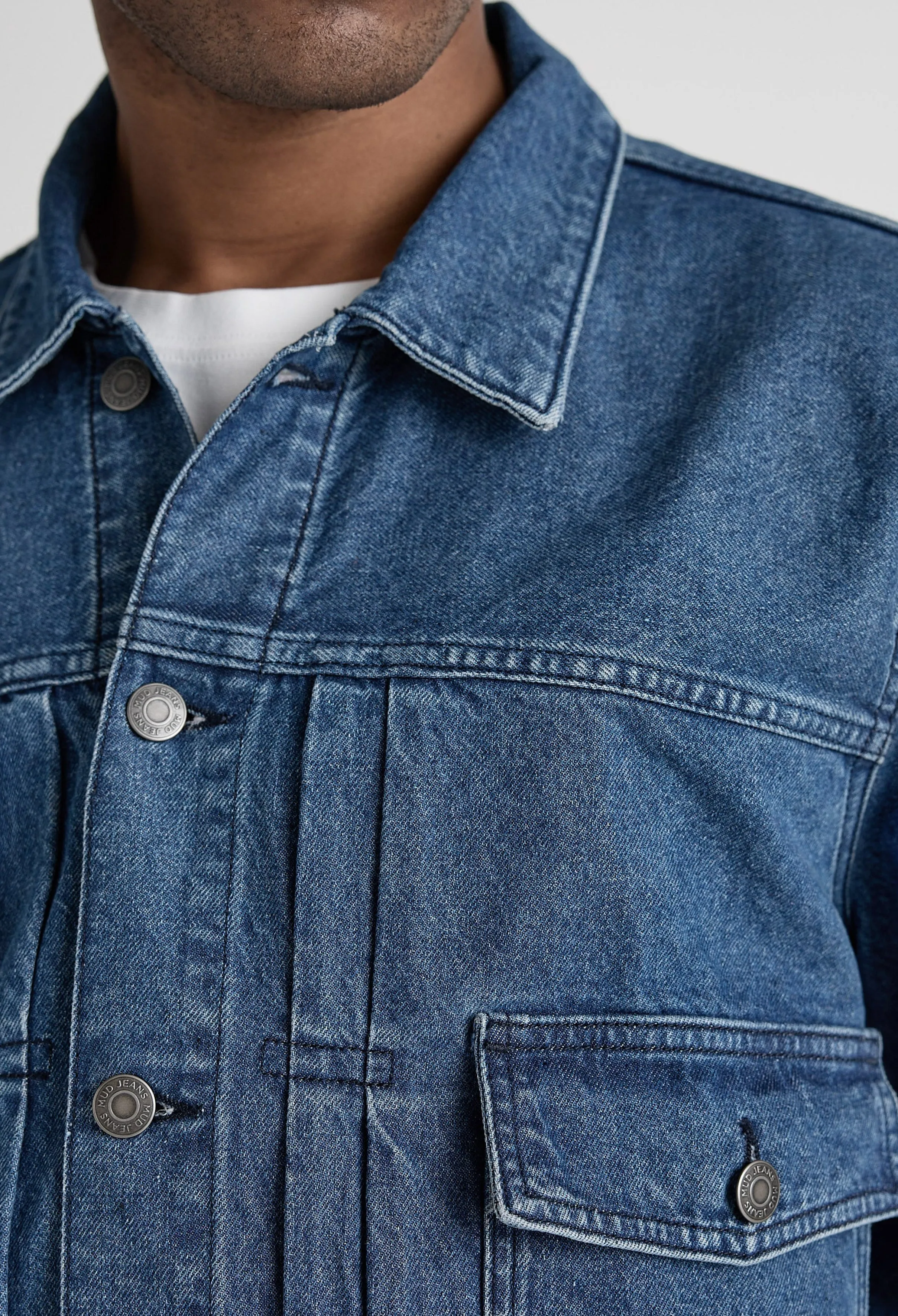 Benny Denim Jacket - Medium Stone