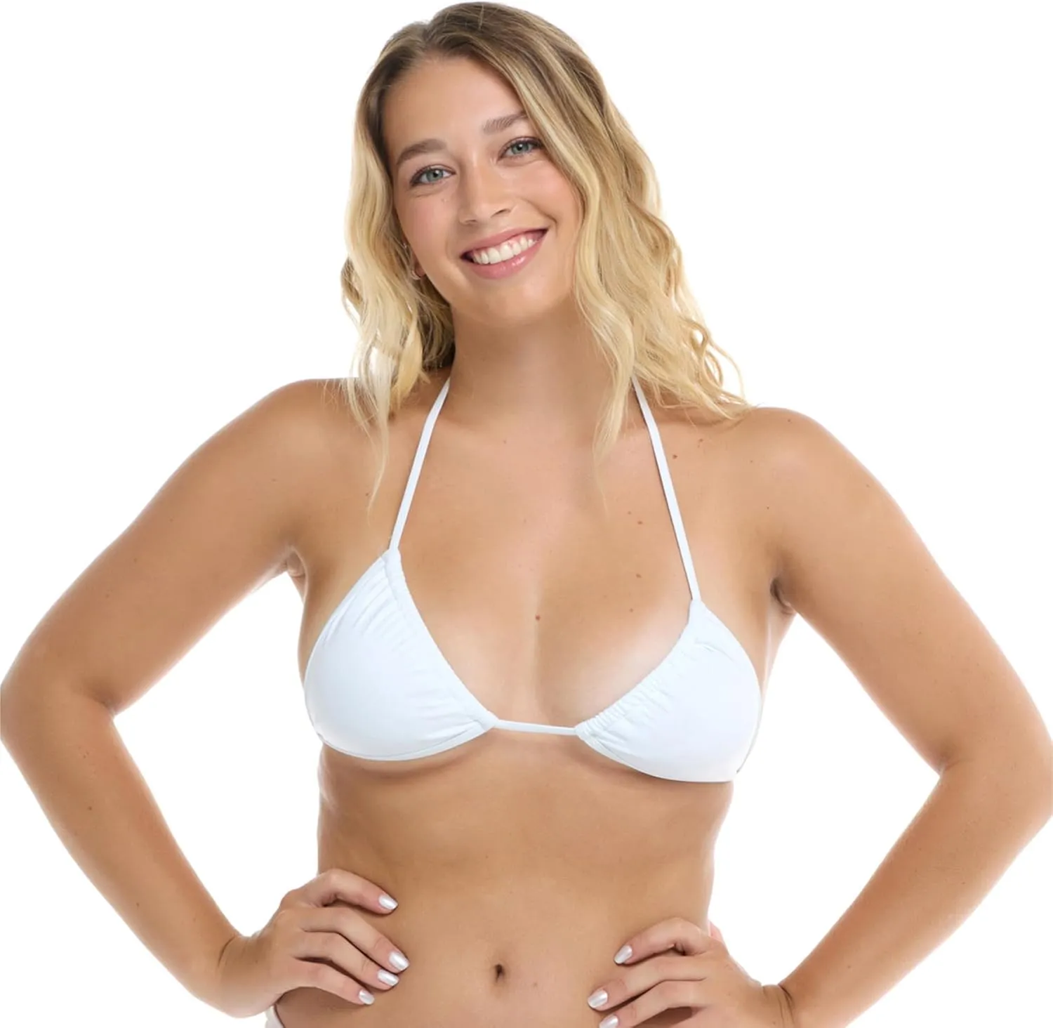 Body Glove Women's Smoothies DITA Solid Slider Triangle Bikini Top Swimsuit