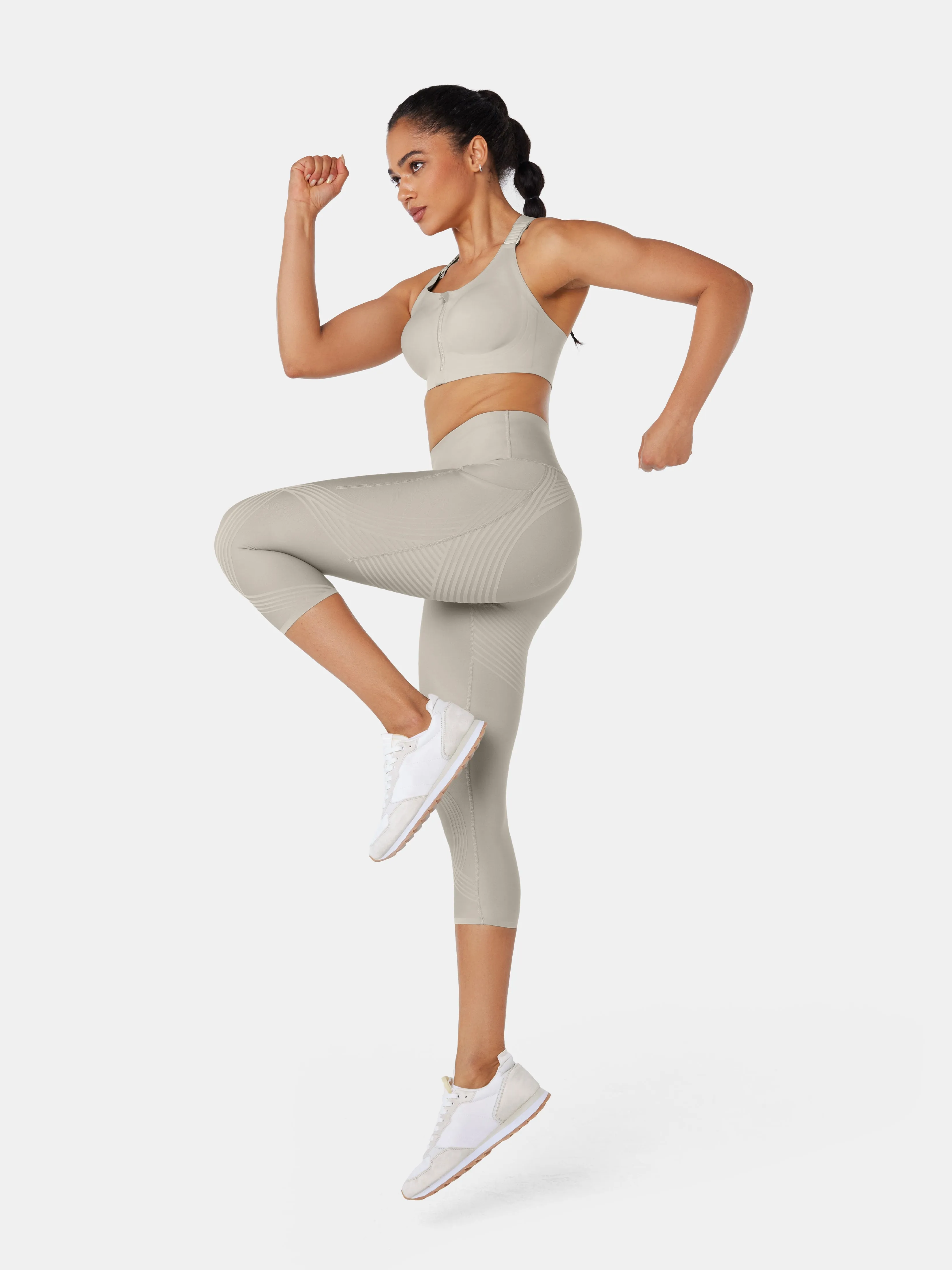 Body Sculpt Side Pocket Capri Leggings