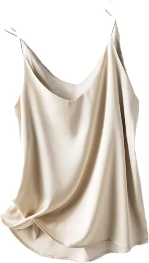 Camisole Tops for Women One-Shoulder Camisole V-Neck Short Inner Top