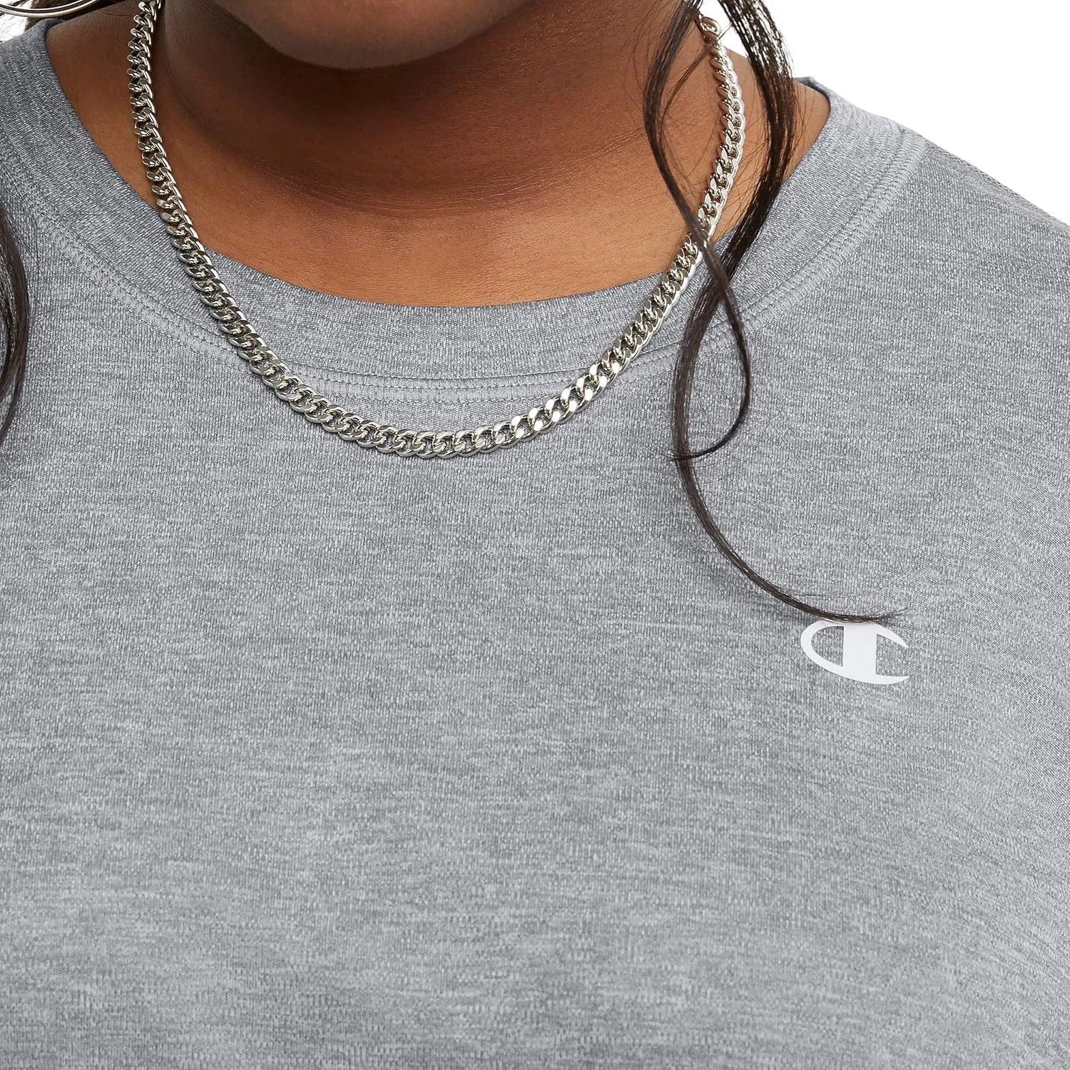 Champion Women'S Tshirt, Classic Sport, Moisture-Wicking Tshirt Athletic Top For Women Plus Size Available
