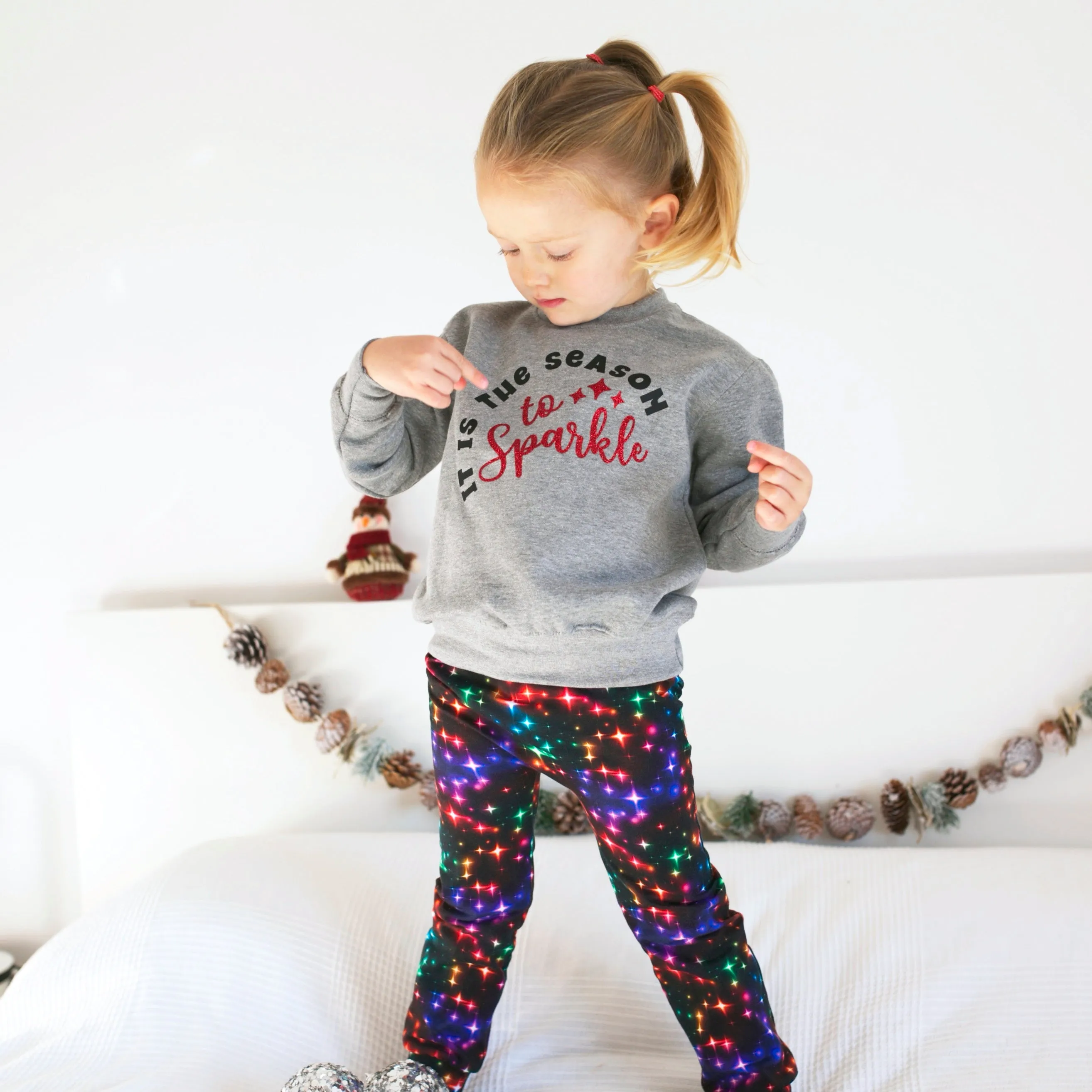 Christmas Lights Leggings