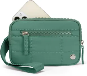 Convely Wristlet Wallet  Stylish & Functional Leather Wristlet for Women, Convenient Keychain & Phone Storage