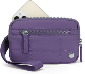 Convely Wristlet Wallet  Stylish & Functional Leather Wristlet for Women, Convenient Keychain & Phone Storage