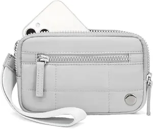 Convely Wristlet Wallet  Stylish & Functional Leather Wristlet for Women, Convenient Keychain & Phone Storage