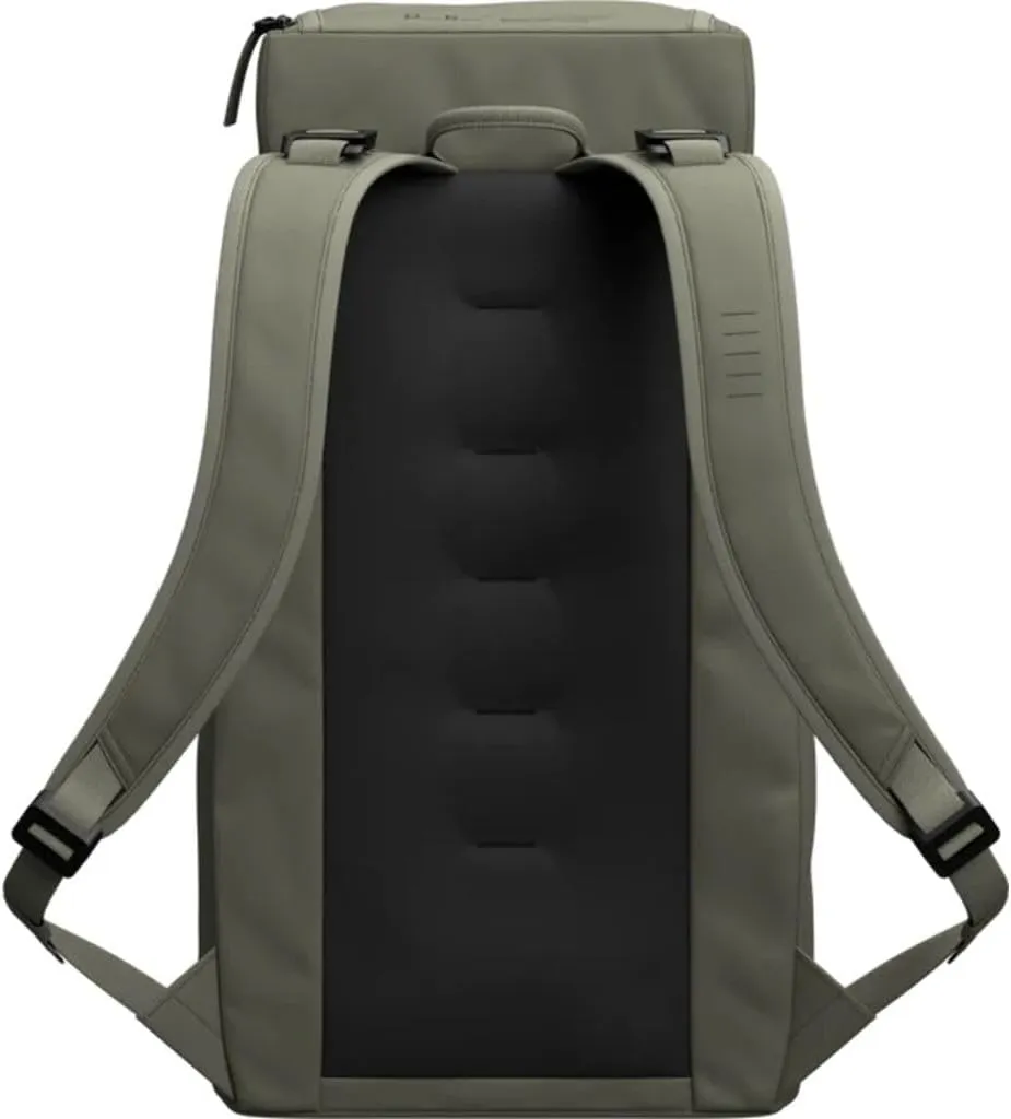 Db Journey The Hugger Backpack - Durable Travel Backpack with Laptop Compartment & Pockets for Work, Luggage Backpack with Roller Bag Hook Up System, 25L - Moss Green