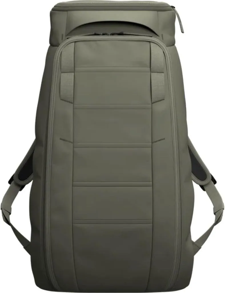 Db Journey The Hugger Backpack - Durable Travel Backpack with Laptop Compartment & Pockets for Work, Luggage Backpack with Roller Bag Hook Up System, 25L - Moss Green