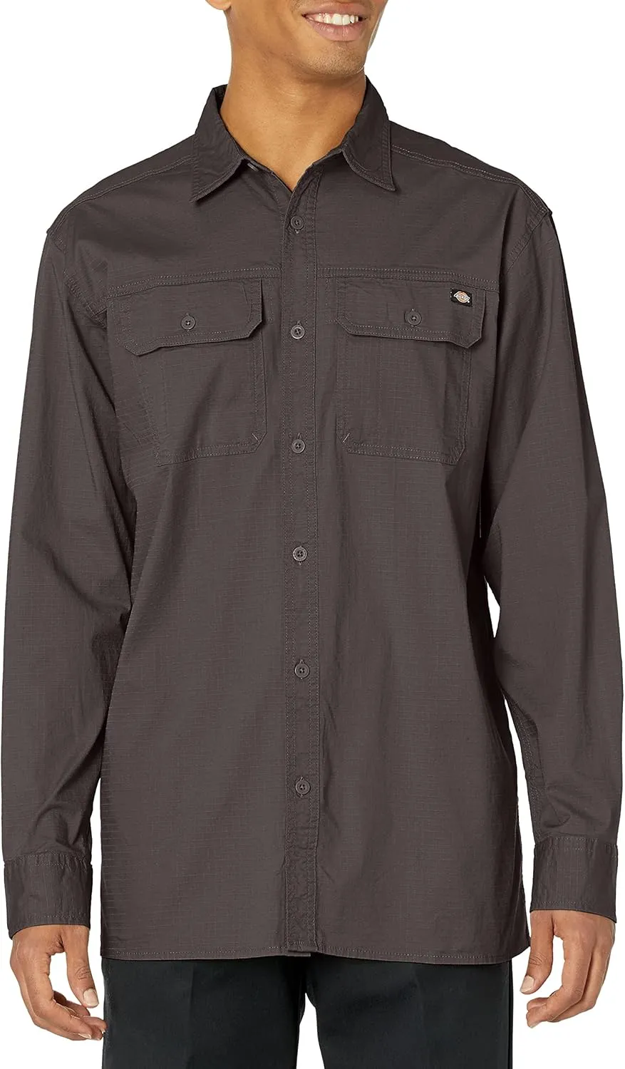 Dickies Men's Flex Denim Long Sleeve Shirt