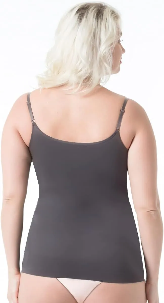 EUYZOU Women's Tummy Control Shapewear Tank Tops - Seamless Body Shaper Compression Top