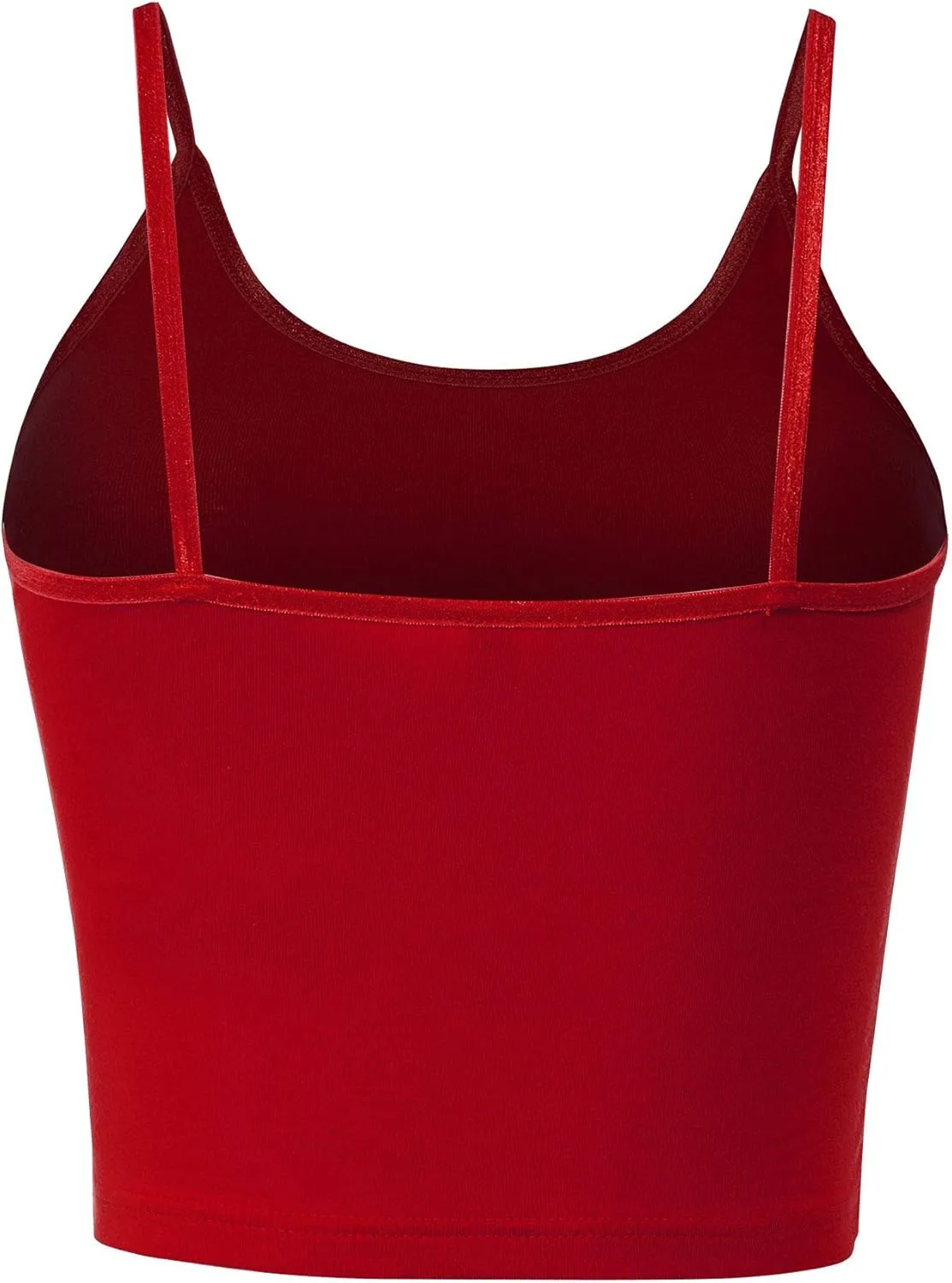 FashionMille Women Workout Yoga Spaghetti Strap Tank Camisole Crop Tank Top