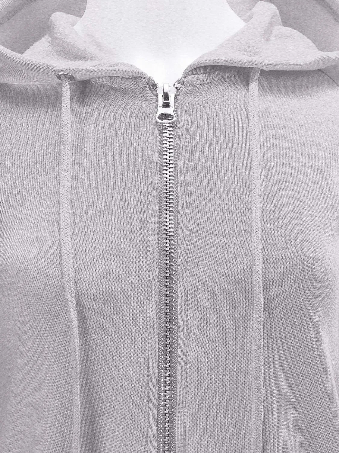 FashionMille Women's Oversized Loose Fit Zipper up Fleece Long Tunic Hoodie Sweatshirt Jacket