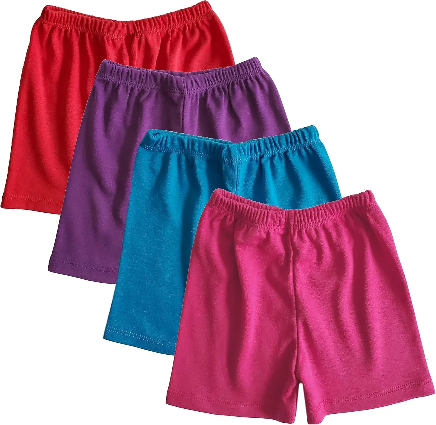 Girls' Matching Cotton Camisole Tank Top Undershirt & Underwear 8 Piece Set