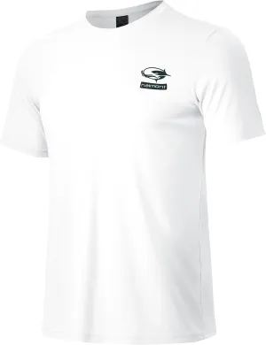 Haimont Men's UPF 50  Sun Protection Fishing Shirts Short Sleeve Quick Dry Swim T-Shirt UV Workout Athletic Tee Shirt