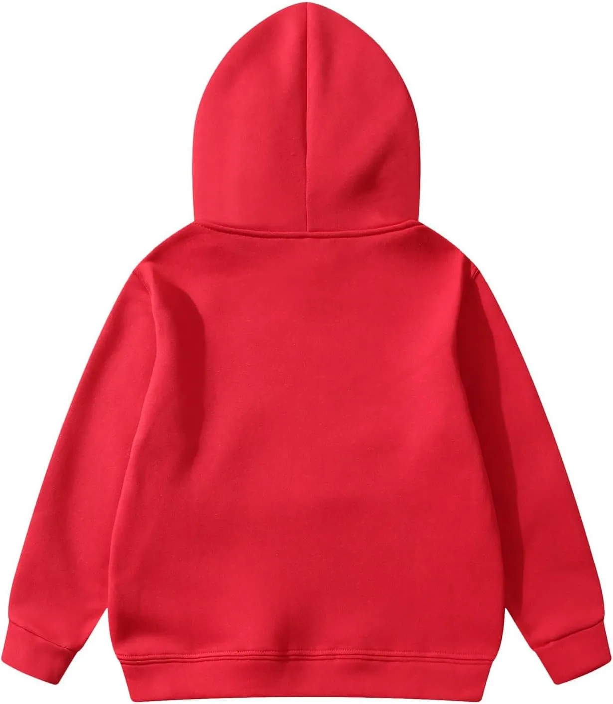 High Land Cow Girls Oversized Hoodie Shirts Dressy Casual Gradient Cute Hooded Pullover Tops Loose Kid Preppy Clothes