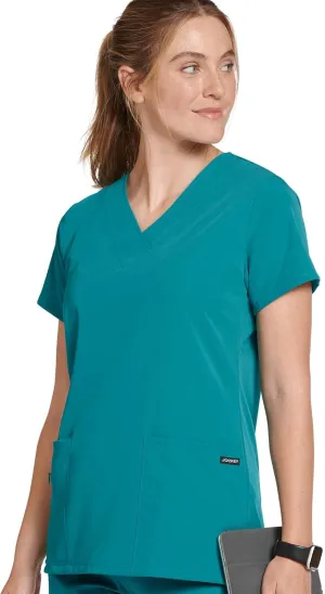 Jockey Women's Women's V-Neck Crossover Scrub Top