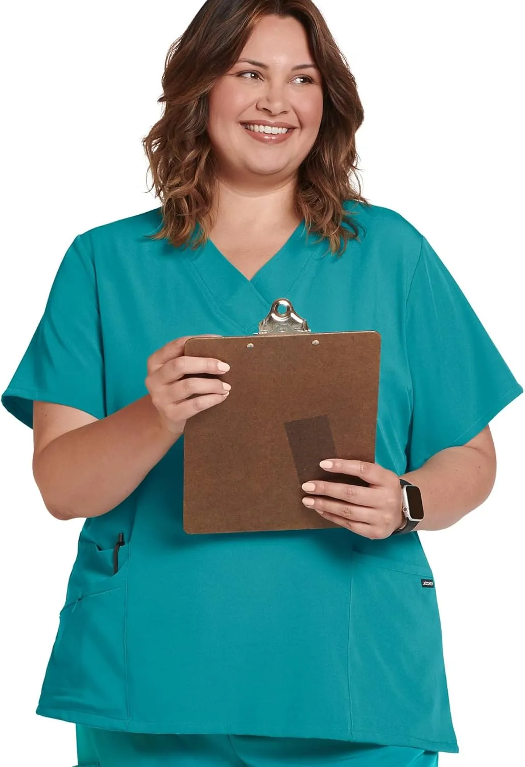 Jockey Women's Women's V-Neck Crossover Scrub Top