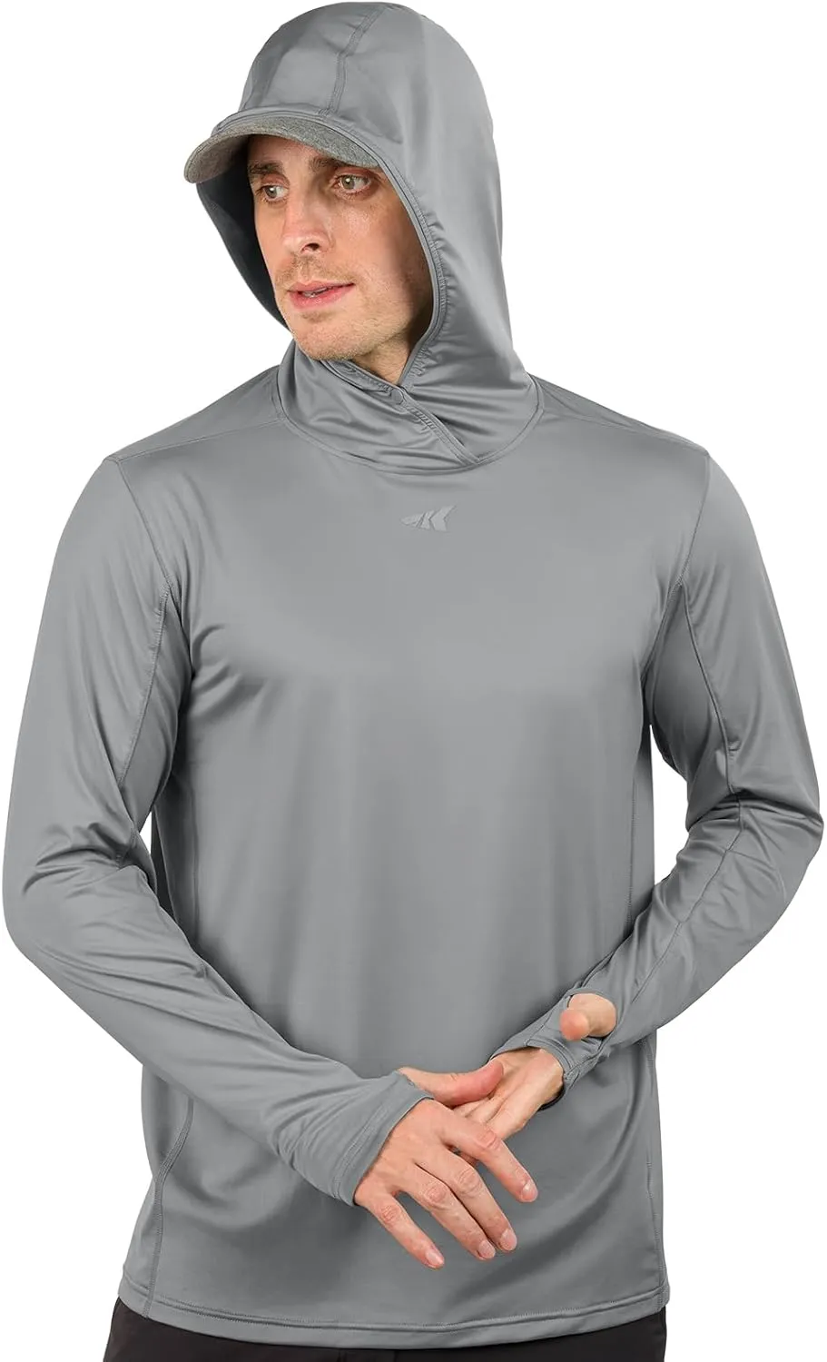 KastKing Mystic Mountain Hoodie UPF 50 Fishing Hiking Shirt for Men and Women, Moisture-Wicking, Quick-Dry Cooling Shirt