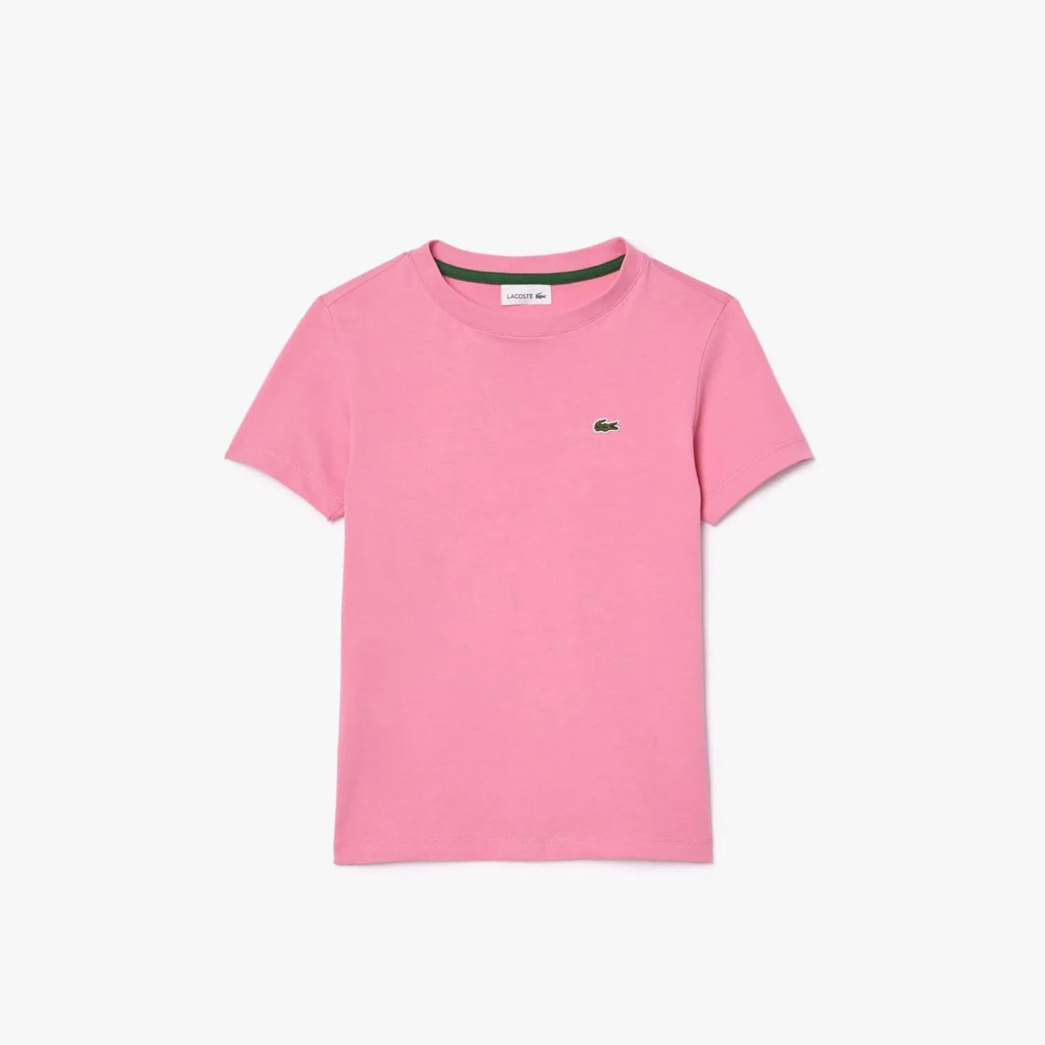 Lacoste Boys' Plain Cotton Jersey T-Shirt