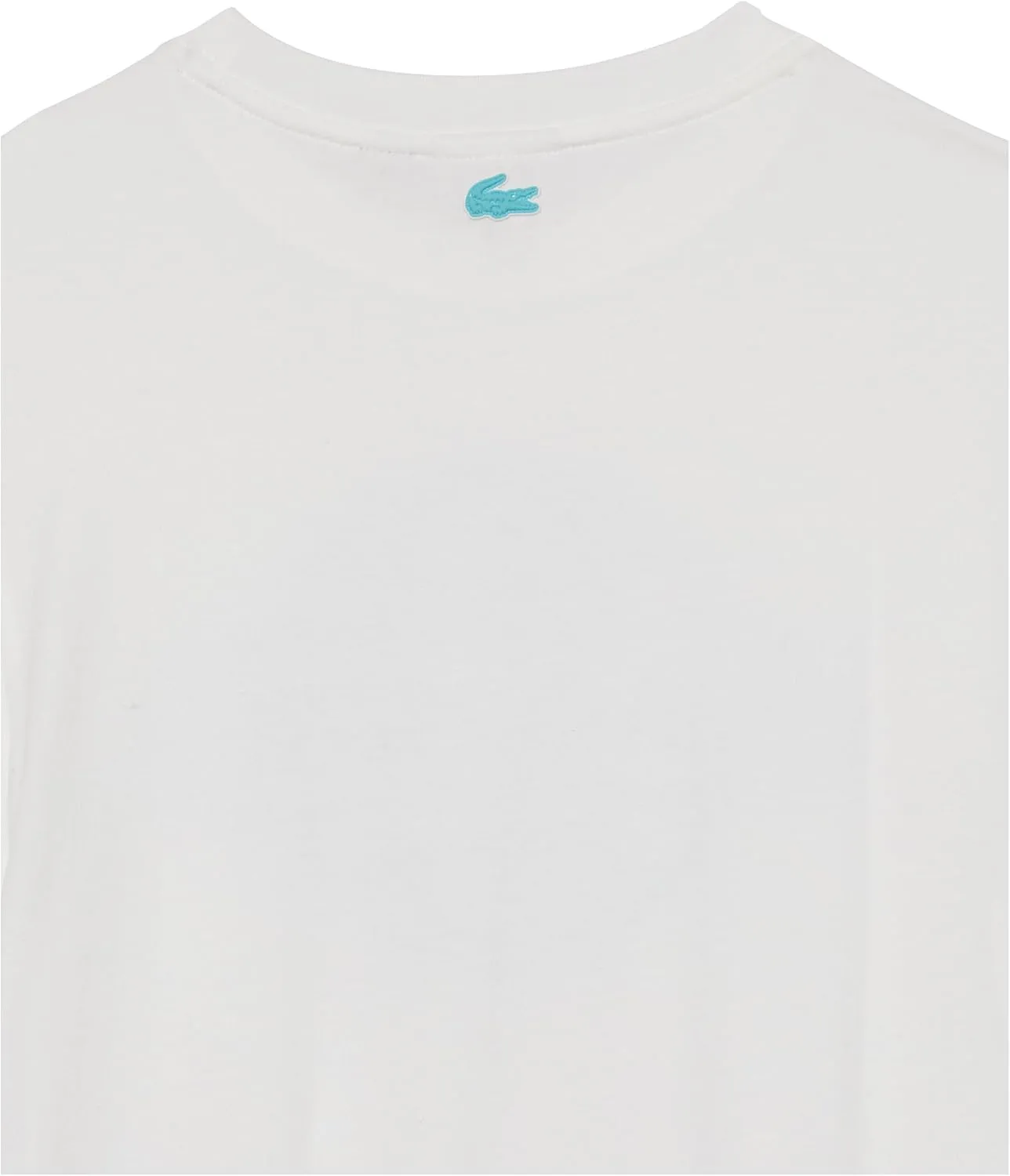 Lacoste Short Sleeve Globe Graphic T-Shirt
