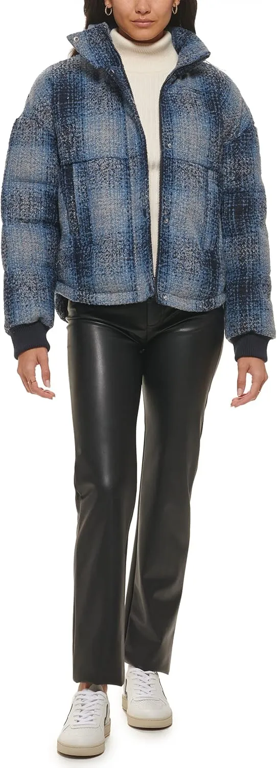 Levi's Women's Cinch Waist Puffer Jacket
