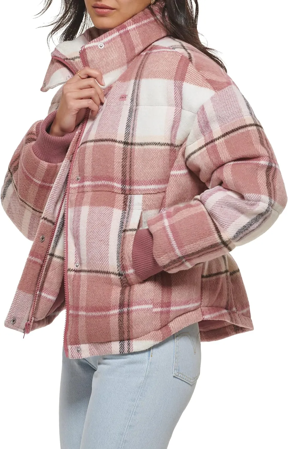 Levi's Women's Cinch Waist Puffer Jacket