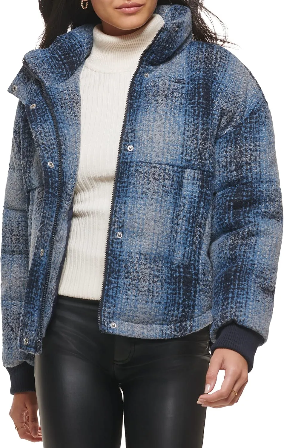 Levi's Women's Cinch Waist Puffer Jacket