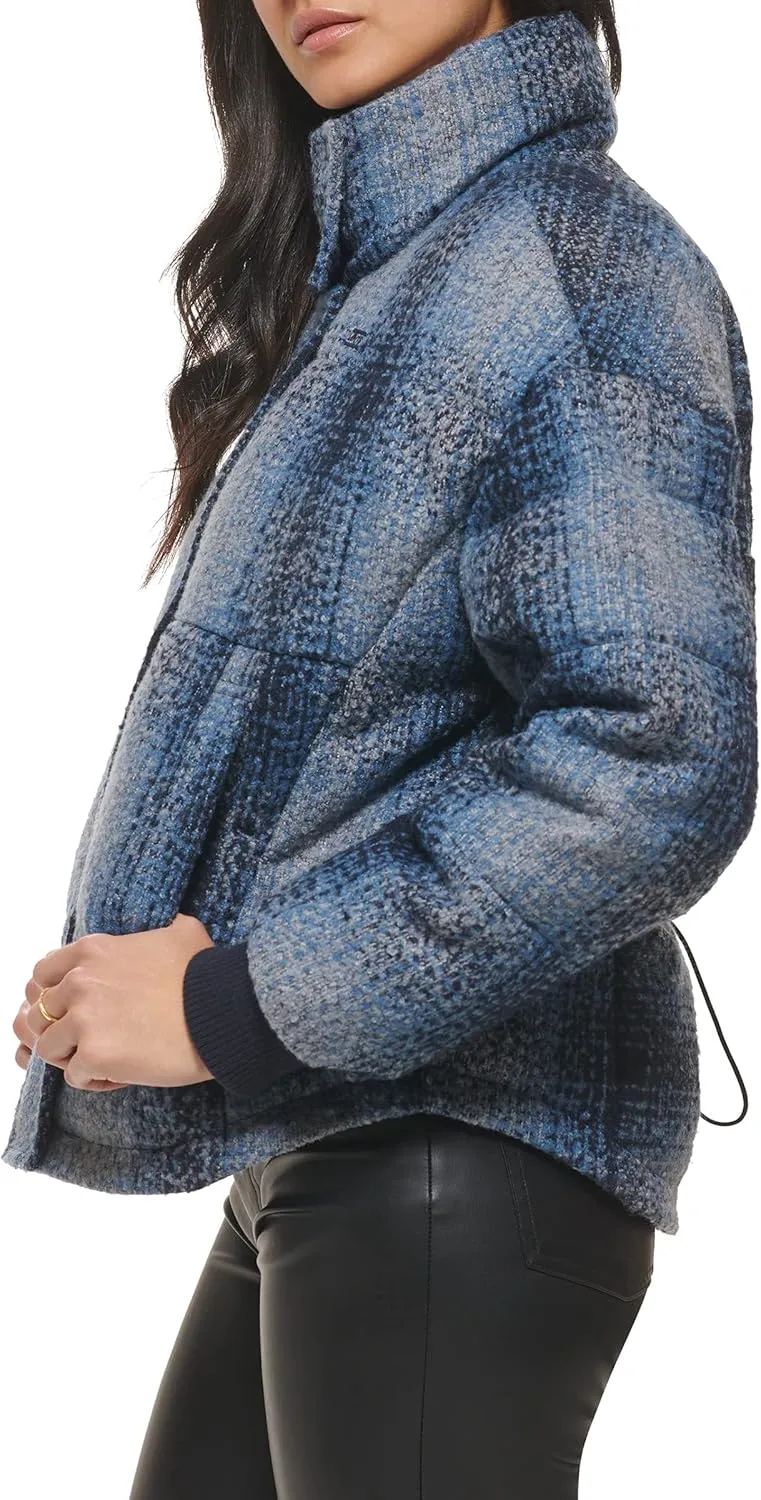 Levi's Women's Cinch Waist Puffer Jacket
