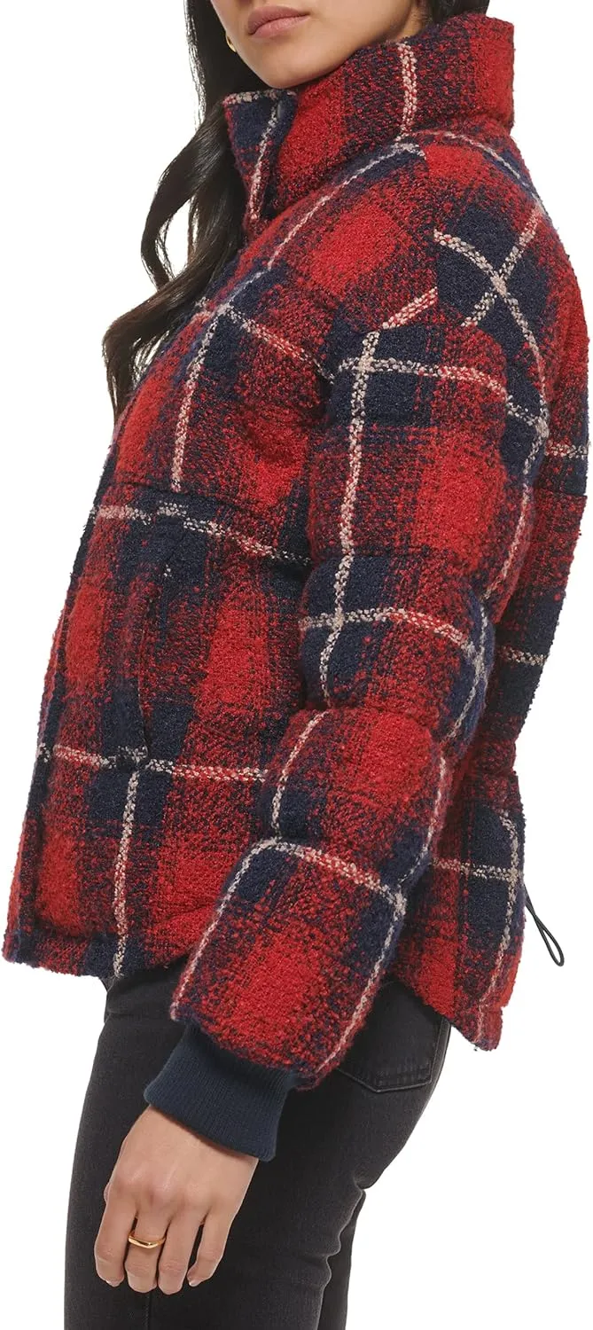Levi's Women's Cinch Waist Puffer Jacket
