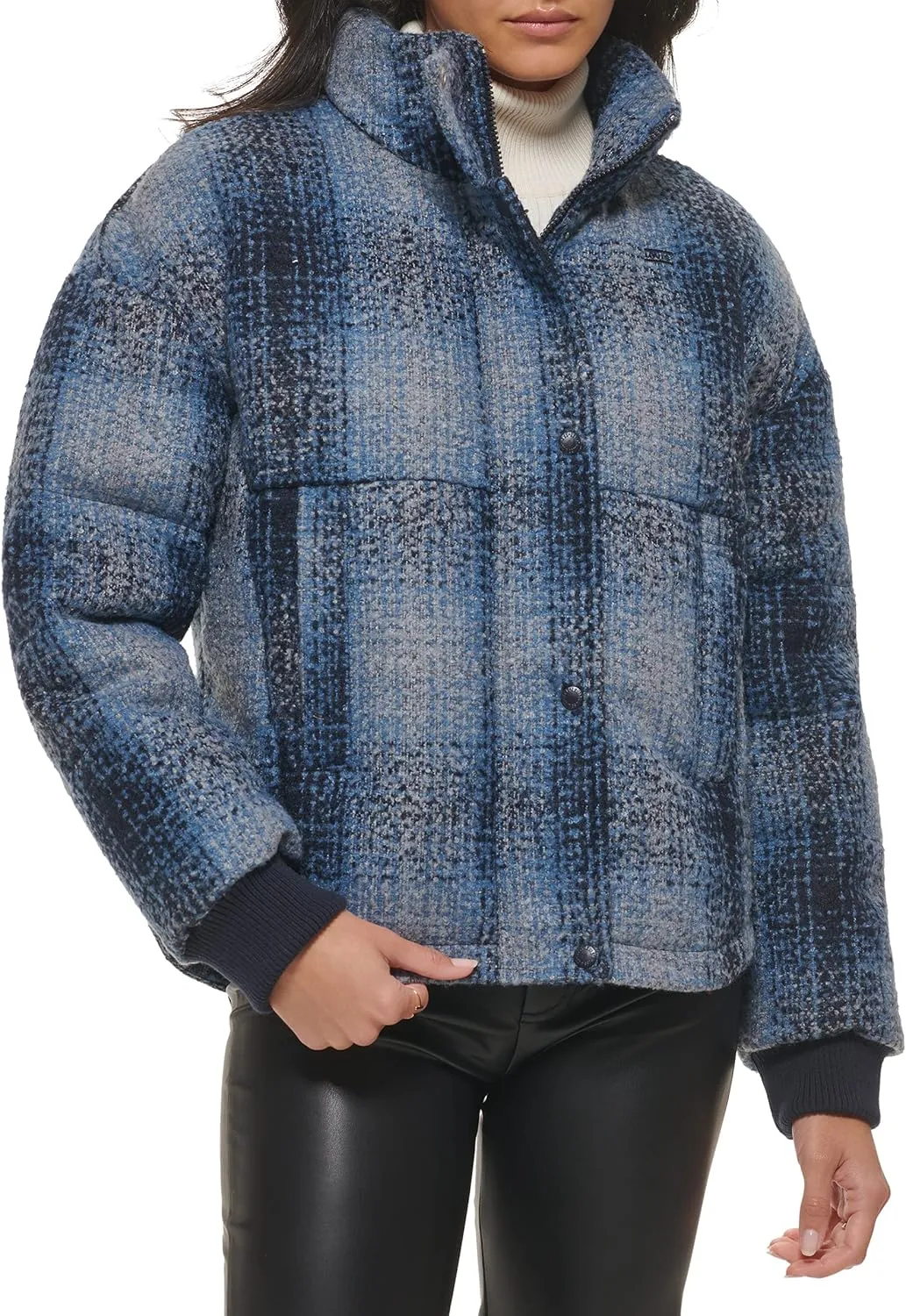 Levi's Women's Cinch Waist Puffer Jacket