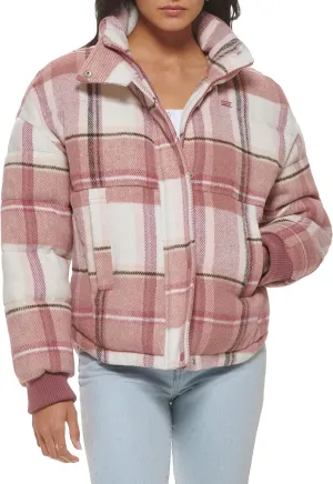 Levi's Women's Cinch Waist Puffer Jacket